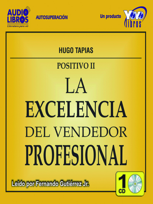 Title details for La Excelencia del Vendedor Profesional by Hugo Tapias - Available
